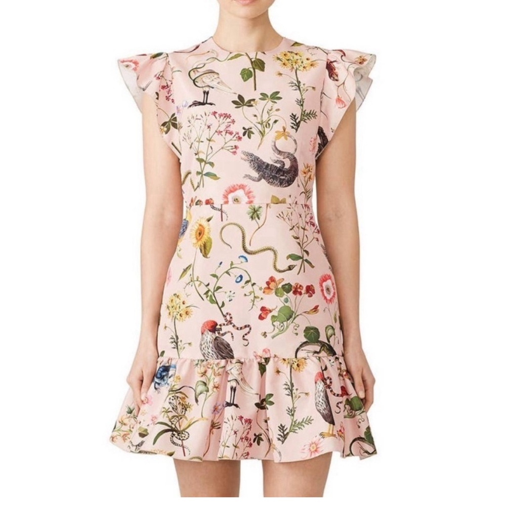 RED Valentino Reptile Dress